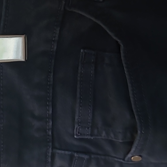 Navy blue cropped Calvin Klein jeans, size 16 - Picture 3 of 5